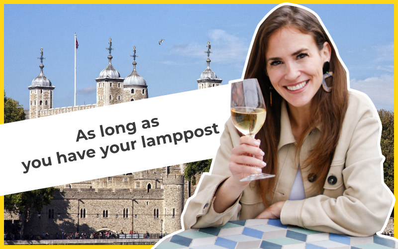 As long as you have your lamppost